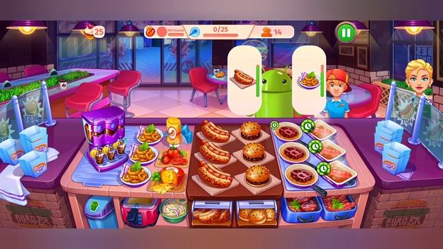 Эволюция шеф-повара ресторана в игре Cooking Craze: Restaurant Game #9