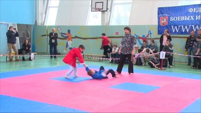 Открытое первенство Москвы по рукопашному бою Стенка (дети) 2015 смотреть онлайн