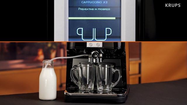Krups EA8808: Two-In-One-Touch Espresso Machine смотреть онлайн