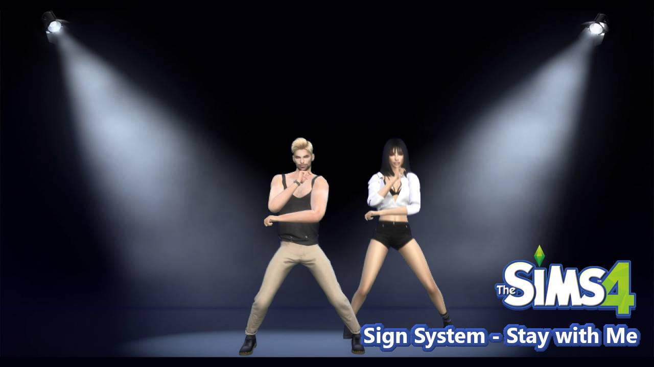 The Sims 4 - Sign System - Stay With Me (Music video) смотреть онлайн