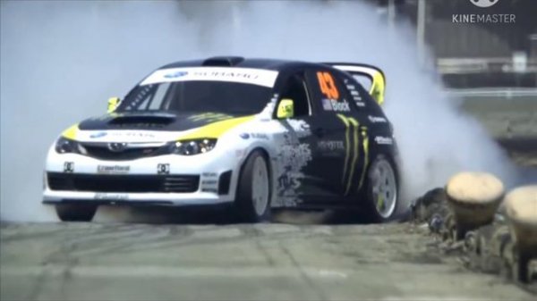 дрифт Субару. Кен Блок. Ken Block.