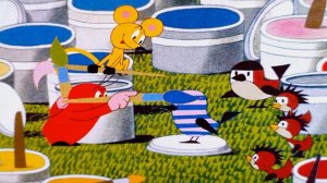 Кротик художник