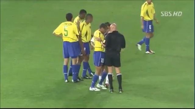 White Brazilian Vs Brazil In A 02 World Cup Final I Bernd Schneider All Touches And Actions