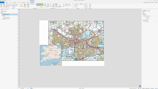 How to Add and Extent Indicator to a Map Layout in ArcGIS Pro смотреть онлайн