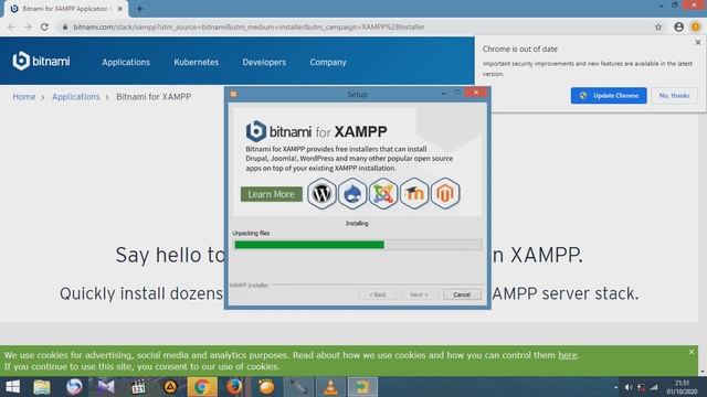 Tutorial install XAMPP versi 7.3.7 смотреть онлайн