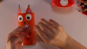 Поделки своими руками, поделки из бумаги, Белка, как сделать поделку для детей