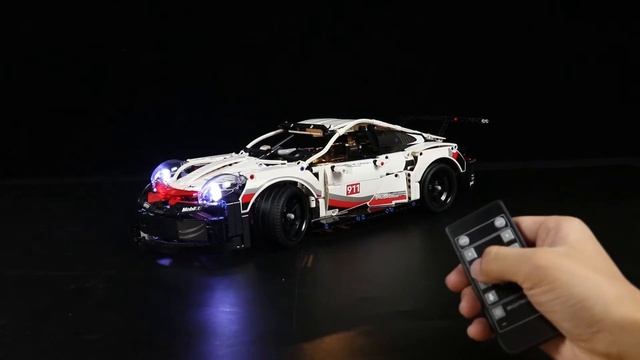 led light kit for LEGO Technic Porsche 911 RSR 42096 Race Car Building Set смотреть онлайн