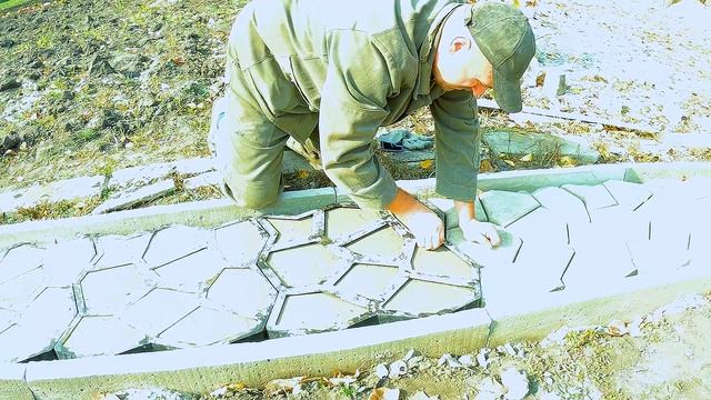 Садовая дорожка. Часть 5. Снимаем форму. смотреть онлайн