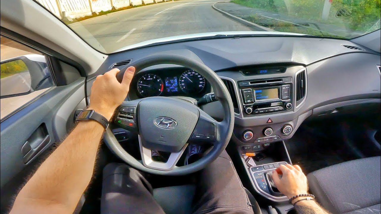 2017 Hyundai Creta 1.6 AT - POV TEST DRIVE смотреть онлайн