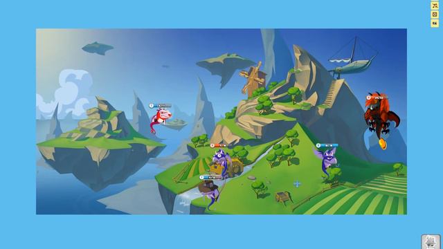 Дракончики №2 "прохождение до предпоследнего уровня голубых разливов" смотреть онлайн