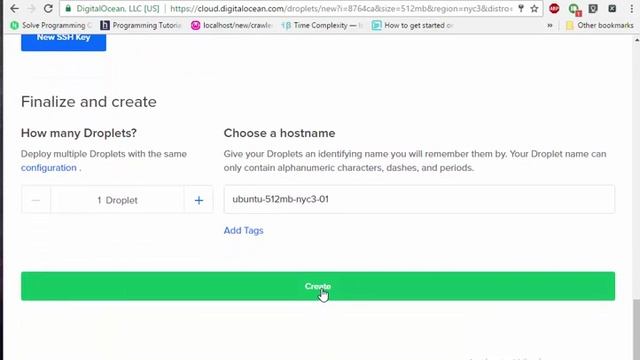 Creating a cloud server on DigitalOcean -1 смотреть онлайн