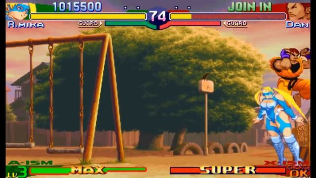 Street Fighter Alpha 3(Zero 3) Expert difficulty Rainbow Mika 2:0 Playthrough смотреть онлайн