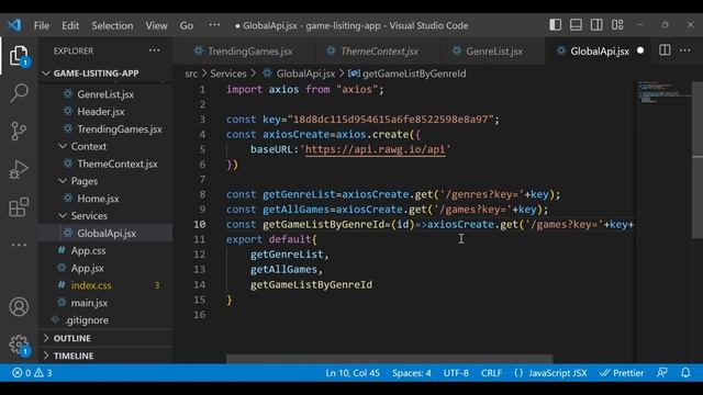 #14 Build Game Listing App with React Js,Tailwindcss, Vite : Fetch Games by Genre смотреть онлайн