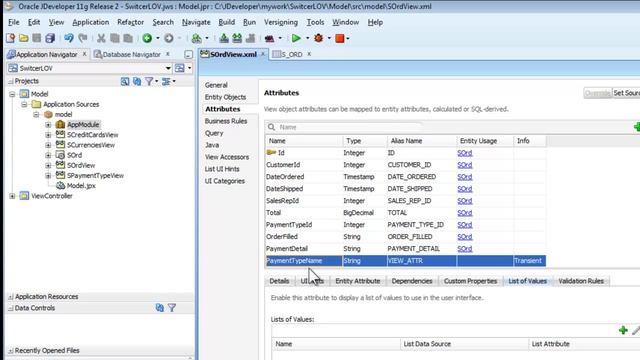 ADF- Conditional Switch LOV in Oracle ADF Form and Table смотреть онлайн