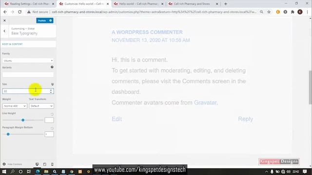 2 Ways to Change Text Font Size In WordPress - Default, Post Titles, Menus, Widgets, Header, Footer смотреть онлайн
