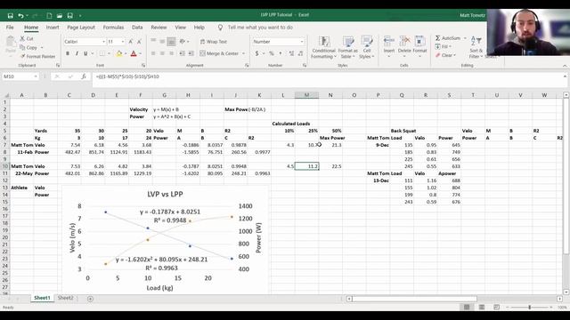 Maximize Your Sprinting/Lifting Performance: Load-Velocity vs Load-Power Profiles | Excel Tutorial смотреть онлайн