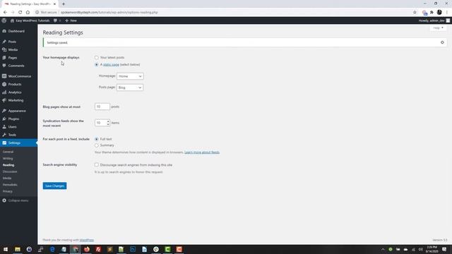How To Change Your WordPress Homepage смотреть онлайн