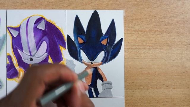 Drawing SONIC Transformations | Sonic The Hedgehog смотреть онлайн