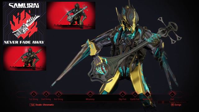 Warframe Shawzin | Samurai - Never fade away смотреть онлайн