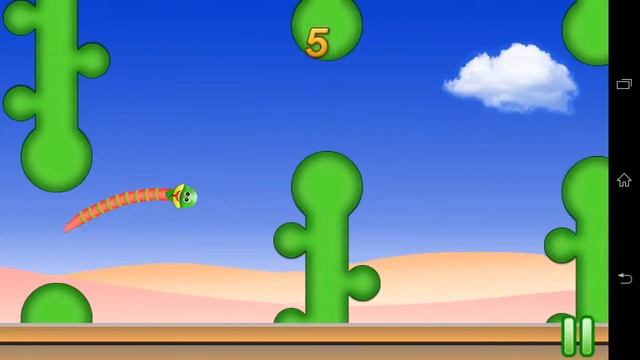 Play the game of Flying Snake смотреть онлайн