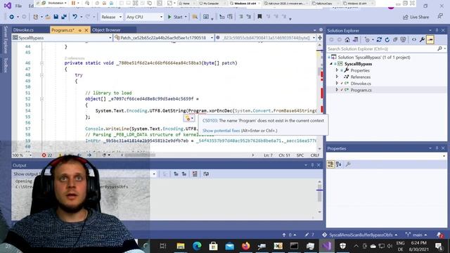 AV Evasion 101 - C# смотреть онлайн