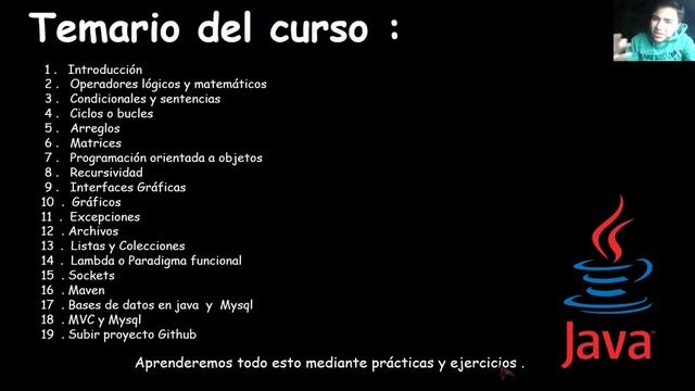Curso de programación en JAVA desde cero смотреть онлайн