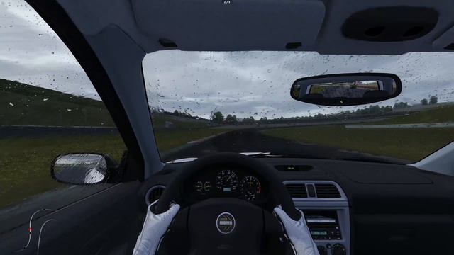 Assetto Corsa - Subaru Impreza WRX Bug Eye - Mugello Track - WET - Rain - Chuva - HD - PC - 4K смотреть онлайн