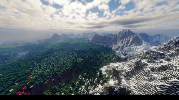 Minecraft Distant Horizon 2 Mod Test With Terralith And Terratonic