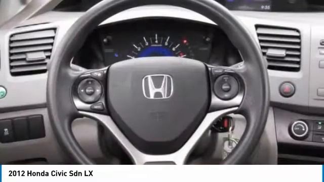 2012 Honda Civic Sdn HNP622A смотреть онлайн