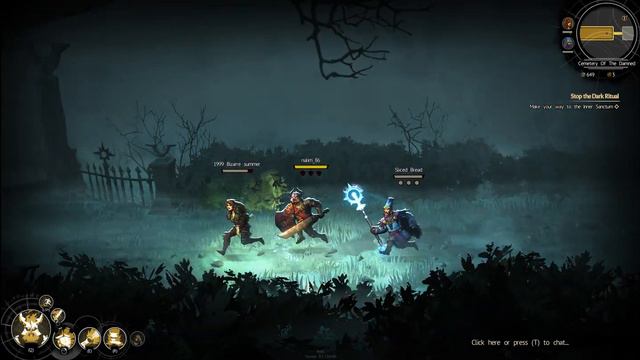 Смотрим кооп в раннем доступе Blightbound. Пошли как-то танк, рога и маг в подземелье #3. смотреть онлайн