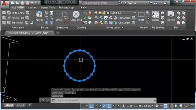 How to Create Circular Wipeout in Autocad with Macros‽ |P5V5 смотреть онлайн