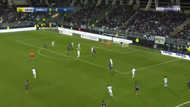 Goal Jason Denayer Amiens -0 vs Lyon -1 смотреть онлайн