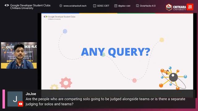 OctaHacks 4.0 Introduction Session | QnA | General FAQs #gdscciet смотреть онлайн