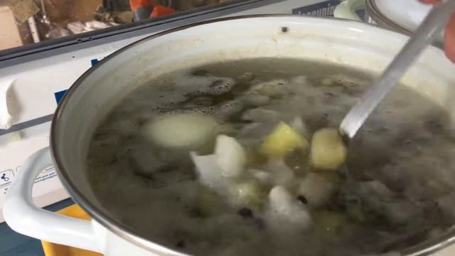 Рассольник под Голубую Ночь