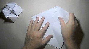 How to make an origami FORTUNE from A4 paper