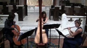 Иоган Пахельбель.  «Канон в ре мажоре» для арфы, флейты и виолончели.