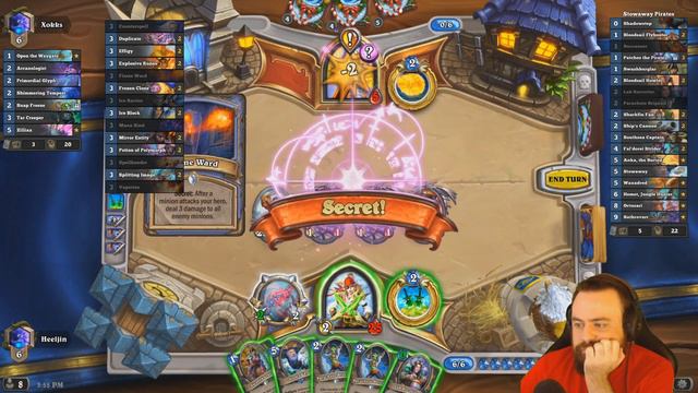 Hearthstone | Stowaway Pirate Rogue | Extended Gameplay | Descent of Dragons смотреть онлайн