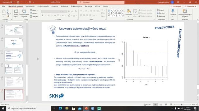 Praktycznie Ekonometrycznie. Model ARIMA смотреть онлайн