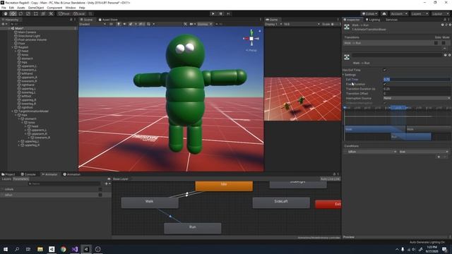 Unity Active Ragdoll Tutorial - Control Ragdoll Animations