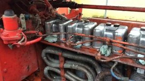 Т-40АМ_снятие и замена двигателя. Первый запуск после ремонта.