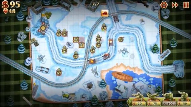Игра Toy Defense 2 (Солдатики 2), геймплей, прохождение уровней смотреть онлайн