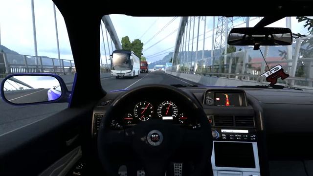 650HP + Varex Nissan Skyline GTR R34 Euro Truck Simulator 2 Araba Modu MOD(1.44) ETS 2 смотреть онлайн