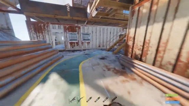 В соло захватил Большую Нефтяную Вышку (Rust) смотреть онлайн