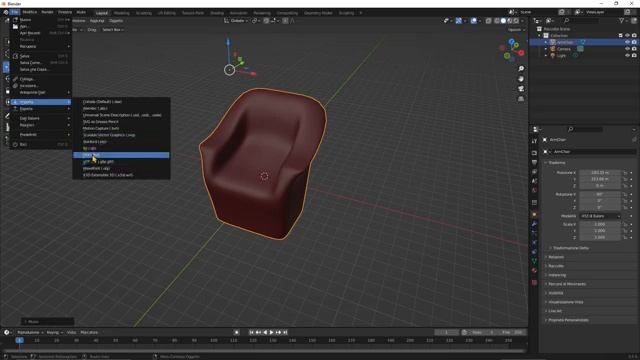 Videoguide - Export from Maya Import in Sketchup Passing Trough Blender for OBJ DAE Asset Conversio смотреть онлайн