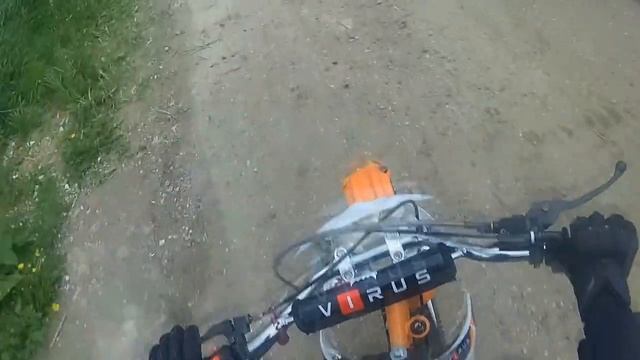 Первый день лета на питбайке(VIRUS) VLOG смотреть онлайн