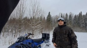 Открыли снегоходный сезон 23/24. Irbis SF200l и самодельный снегоход