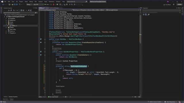 Customize UI Templates for WinForms - Display a Character Counter in the Edit Box смотреть онлайн