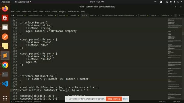 Typescript Tutorial #36 Optional Parameters & Properties interface Typescript смотреть онлайн