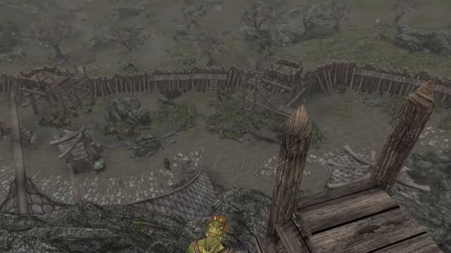 Skyrim gameplay: continue to play as a dark-elf in the company of Khajiit, argonian and Female-orc. смотреть онлайн