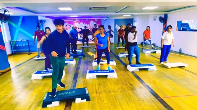 High Intensity Cardio Step Aerobics Workout | Advanced Level Excercise | Weight Loss Workout смотреть онлайн